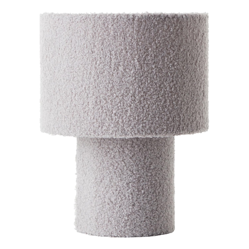 Brilliant - Stolná lampa TEDDY 1xE27/20W/230V sivá