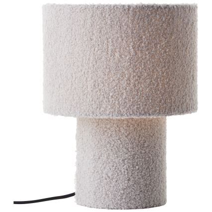 Brilliant - Stolná lampa TEDDY 1xE27/20W/230V sivá