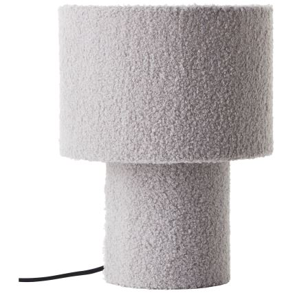 Brilliant - Stolná lampa TEDDY 1xE27/20W/230V sivá
