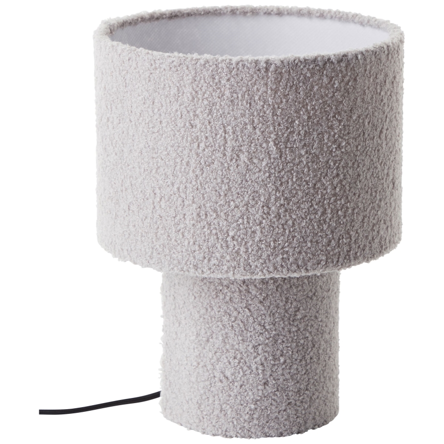 Brilliant - Stolná lampa TEDDY 1xE27/20W/230V sivá