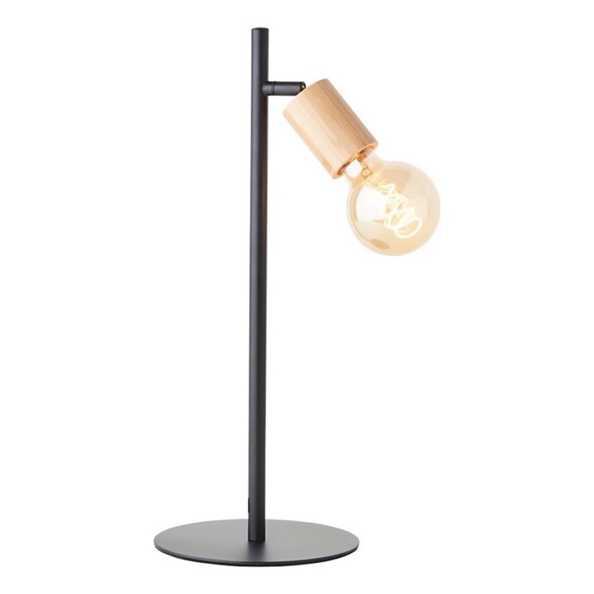 Brilliant - Stolná lampa TIFFANY 1xE27/28W/230V bambus