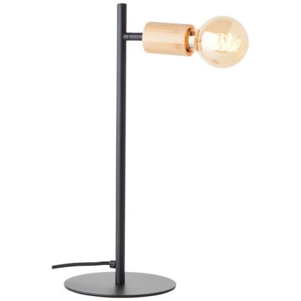 Brilliant - Stolná lampa TIFFANY 1xE27/28W/230V bambus
