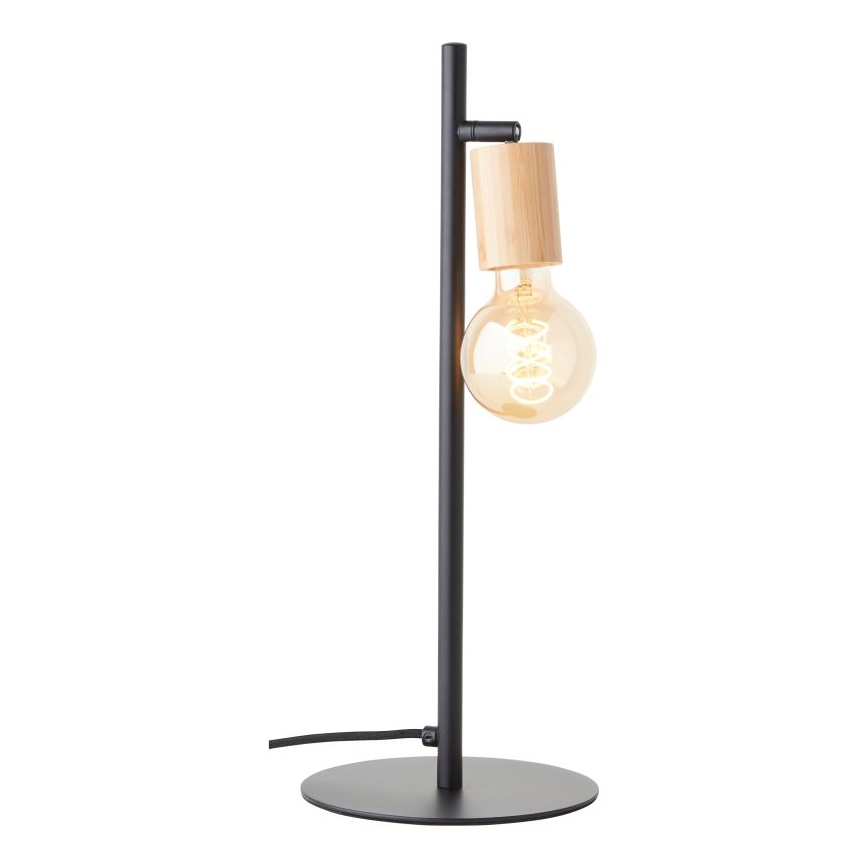 Brilliant - Stolná lampa TIFFANY 1xE27/28W/230V bambus