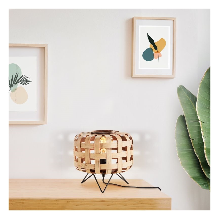 Brilliant - Stolná lampa WOODLINE 1xE27/40W/230V bambus