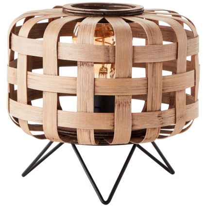 Brilliant - Stolná lampa WOODLINE 1xE27/40W/230V bambus