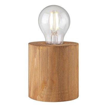 Brilliant - Stolná lampa WOODRA 1xE27/20W/230V borovica