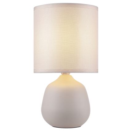 Brilliant - Stolová lampa AUREA 1xE14/20W/230V biela