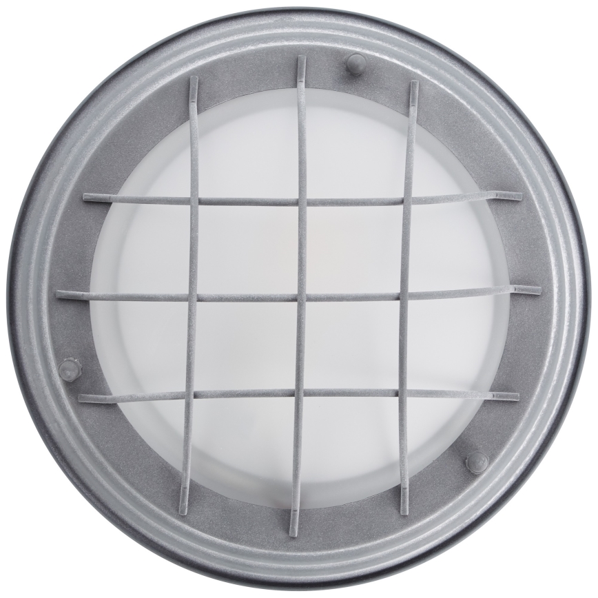 Brilliant - Stropné svietidlo TYPHOON 1xE27/30W/230V Ø 29 cm sivé