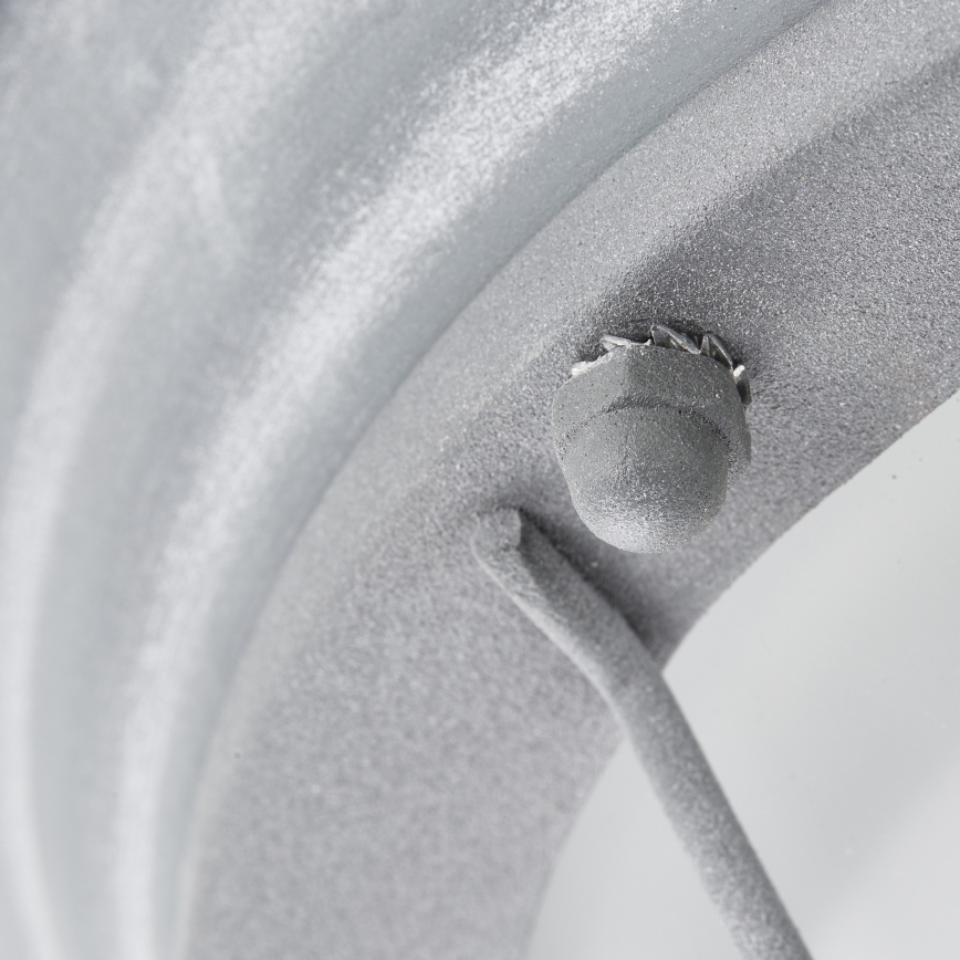 Brilliant - Stropné svietidlo TYPHOON 1xE27/30W/230V Ø 29 cm sivé