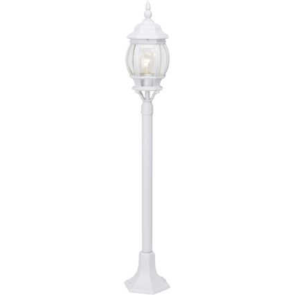 Brilliant - Vonkajšia lampa ISTRIA 1xE27/60W/230V 112 cm IP23 biela