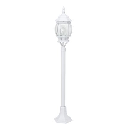 Brilliant - Vonkajšia lampa ISTRIA 1xE27/60W/230V 112 cm IP23 biela