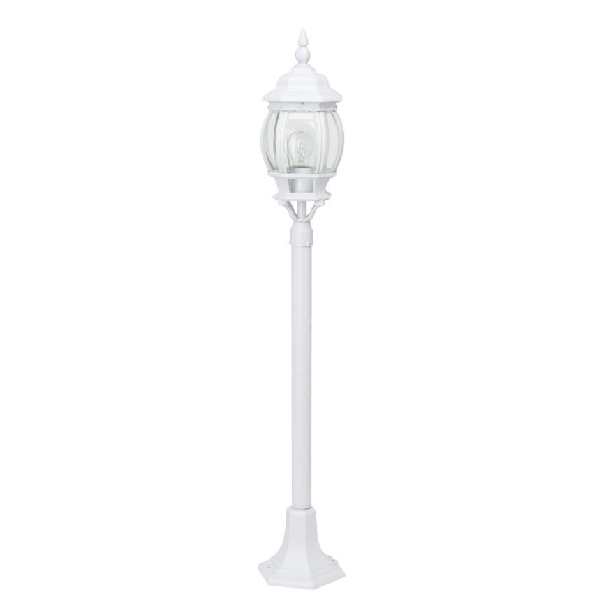 Brilliant - Vonkajšia lampa ISTRIA 1xE27/60W/230V 112 cm IP23 biela