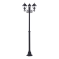 Brilliant - Vonkajšia lampa NISSIE 3xE27/60W/230V IP44 čierna