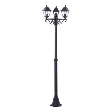 Brilliant - Vonkajšia lampa NISSIE 3xE27/60W/230V IP44 čierna