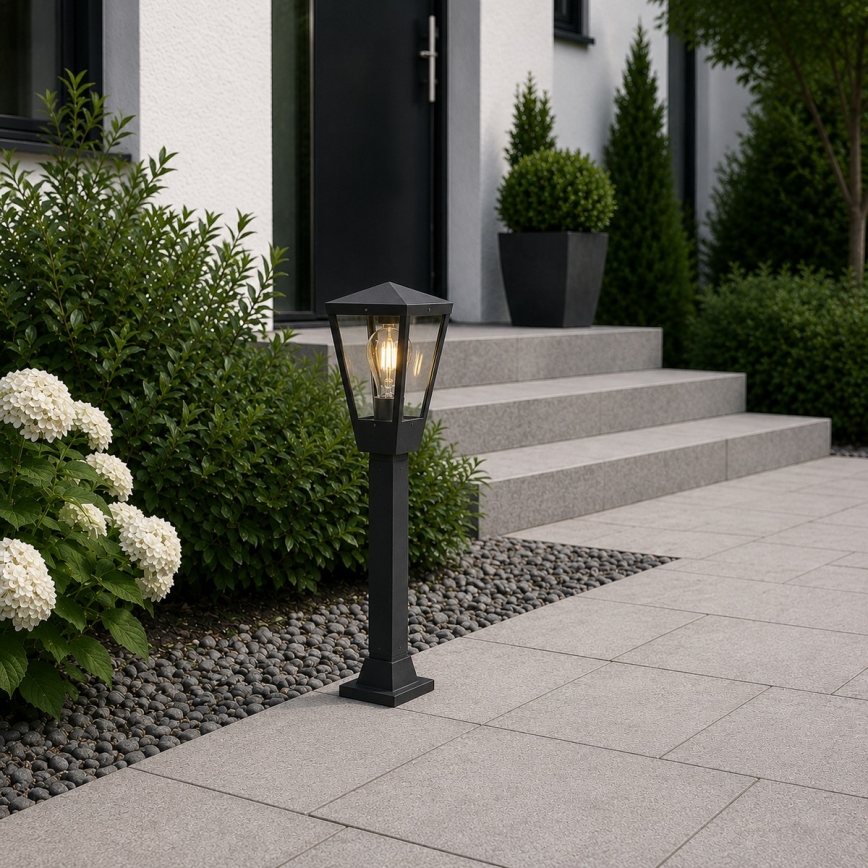 Brilliant - Vonkajšia lampa WESTDLIFF 1xE27/20W/230V 73,4 cm IP44 antracit