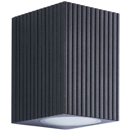 Brilliant - Vonkajšie nástenné svietidlo JELANI 1xGU10/10W/230V IP44 čierna