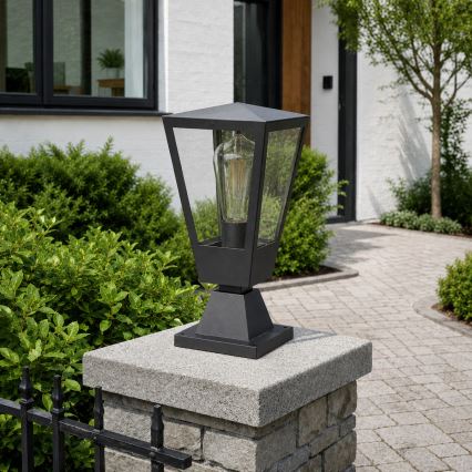 Brilliant - Vonkajšie svietidlo WESTDLIFF 1xE27/20W/230V 30,7 cm IP44 antracit