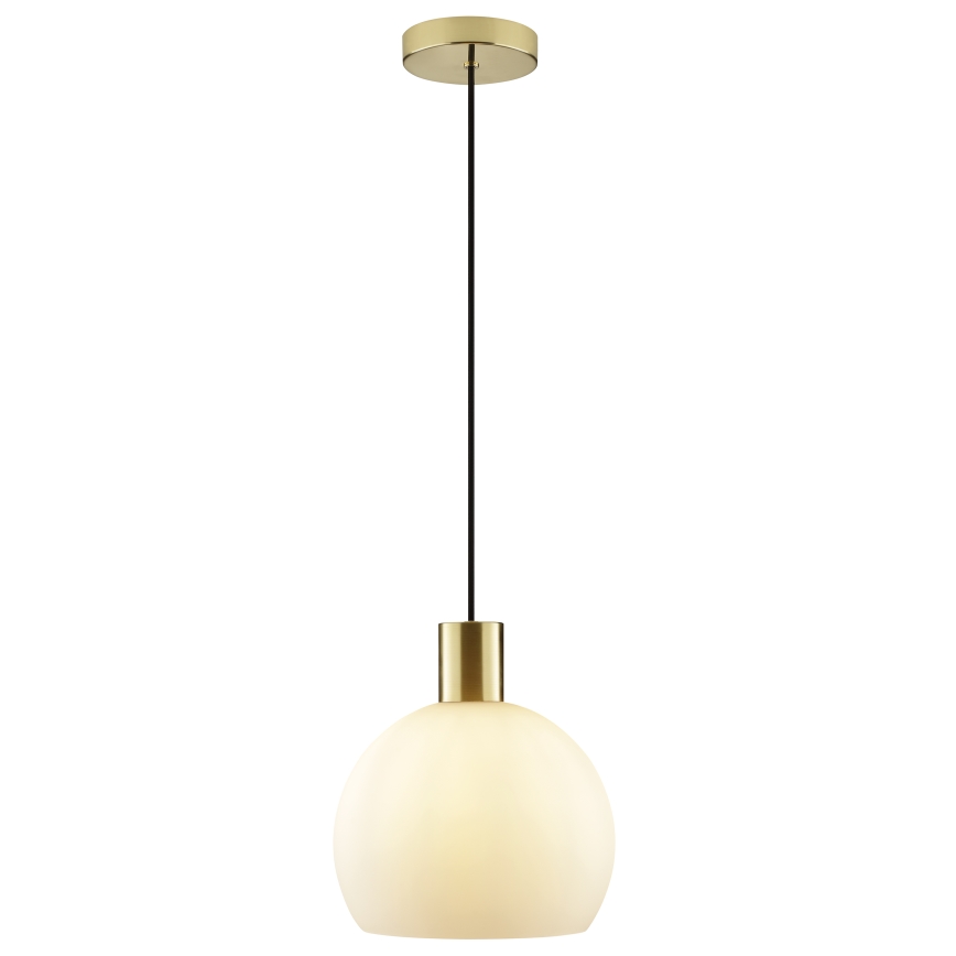 Brilliant - Závesné svietidlo na lanku CONY 1xE27/20W/230V pr. 25 cm mosadz