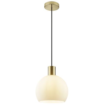 Brilliant - Závesné svietidlo na lanku CONY 1xE27/20W/230V pr. 25 cm mosadz