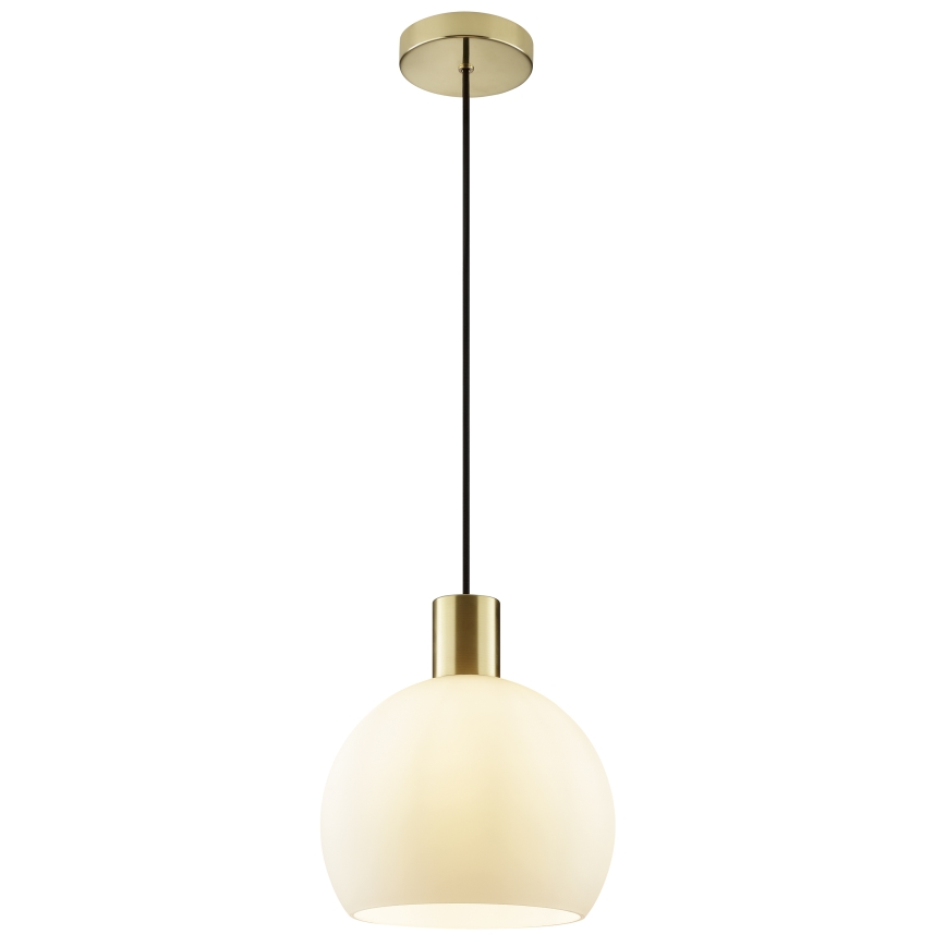 Brilliant - Závesné svietidlo na lanku CONY 1xE27/20W/230V pr. 25 cm mosadz