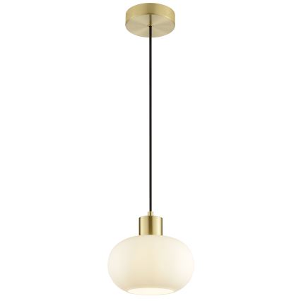 Brilliant - Závesný luster na lankách FANNY 1xE27/20W/230V priemer 22 cm mosadz