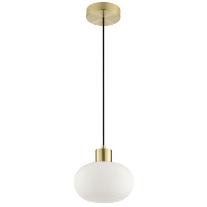 Brilliant - Závesný luster na lankách FANNY 1xE27/20W/230V priemer 22 cm mosadz
