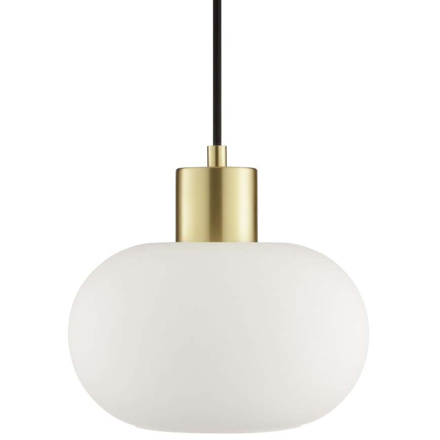 Brilliant - Závesný luster na lankách FANNY 1xE27/20W/230V priemer 22 cm mosadz
