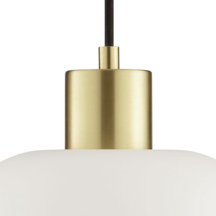 Brilliant - Závesný luster na lankách FANNY 1xE27/20W/230V priemer 22 cm mosadz