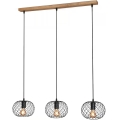 Brilo 4037-035 - Luster na lanku WINKI 3xE27/40W/230V