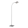 Brilo - Flexibilná stojacia lampa 1xE27/10W/230V strieborná