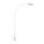Brilo - LED Flexibilná stolná lampa s klipom TRASNA LED/7,5W/230V biela