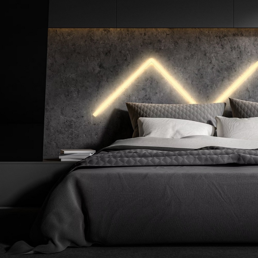 Brilo - LED RGBIC Stmievateľná svetelná lišta Smart LED/24W/230V Wi-Fi Tuya