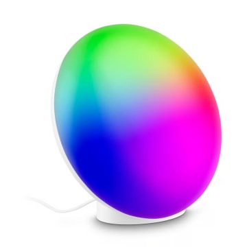 Brilo - LED RGBIC stmievateľná stolová lampa TARA LED/6W/230V 3000-6500K biela + diaľkové ovládanie