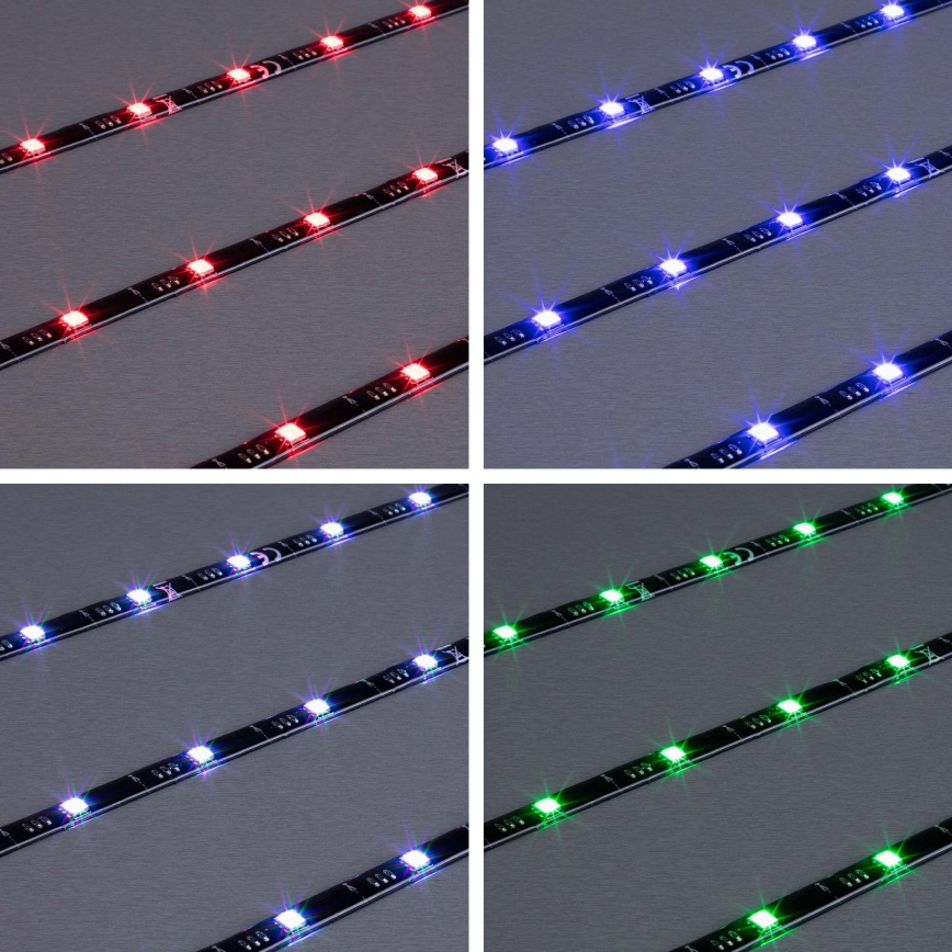 Brilo - LED RGBW Stmievateľný pásik pre TV 3m LED/2,5W/USB + diaľkové ovládanie