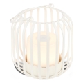 Brilo - LED Stmievateľná nabíjacia vonkajšia stolná lampa LED/2W/5V IP44 biela