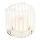 Brilo - LED Stmievateľná nabíjacia vonkajšia stolná lampa LED/2W/5V IP44 biela