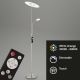 Brilo - LED Stmievateľná stojacia lampa LED/29,5W/230V + LED/3,5W 3000-6000K + diaľkové ovládanie