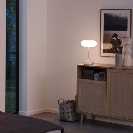 Brilo - LED Stmievateľná vonkajšia nabíjateľná stolná lampa OLANA LED/3W/5V 3300K IP44