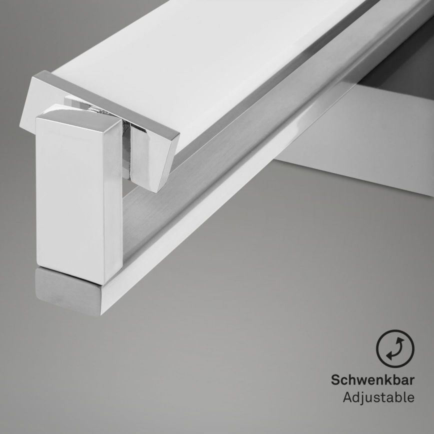Brilo - LED Stmievateľné nástenné svietidlo LED/18W/230V 2700-4000K strieborná