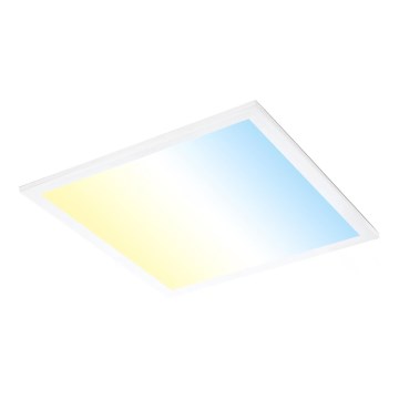 Brilo - LED stmievateľné stropné svietidlo LED/21W/230V 3000-6500K 38x38 cm biela + diaľkové ovládanie
