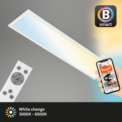 Brilo - LED Stmievateľné stropné svietidlo PIATTO LED/28W/230V 3000-6500K Wi-Fi Tuya + diaľkové ovládanie