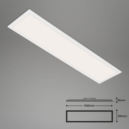 Brilo - LED Stmievateľné stropné svietidlo PIATTO LED/28W/230V 3000-6500K Wi-Fi Tuya + diaľkové ovládanie