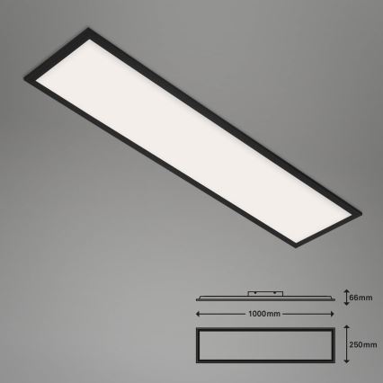 Brilo - LED Stmievateľné stropné svietidlo PIATTO LED/28W/230V 3000-6500K Wi-Fi Tuya + diaľkové ovládanie