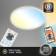 Brilo - LED Stmievateľné stropné svietidlo SLIM LED/22W/230V 2700-6500K Wi-Fi Tuya + diaľkové ovládanie