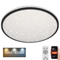 Brilo - LED Stmievateľné stropné svietidlo STARRY SKY LED/42W/230V 3000-6500K Wi-Fi Tuya + diaľkové ovládanie