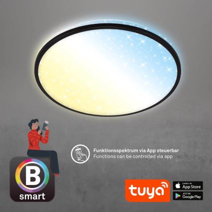 Brilo - LED Stmievateľné stropné svietidlo STARRY SKY LED/42W/230V 3000-6500K Wi-Fi Tuya + diaľkové ovládanie