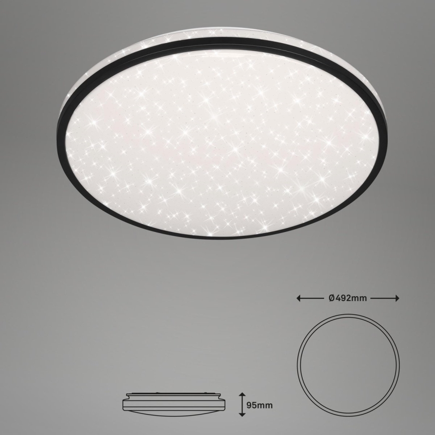 Brilo - LED Stmievateľné stropné svietidlo STARRY SKY LED/48W/230V 3000-6000K + diaľkové ovládanie