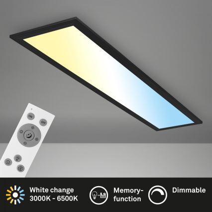 Brilo - LED Stmievateľný prisadený panel LED/24,5W/230V 3000-6500K + diaľkové ovládanie