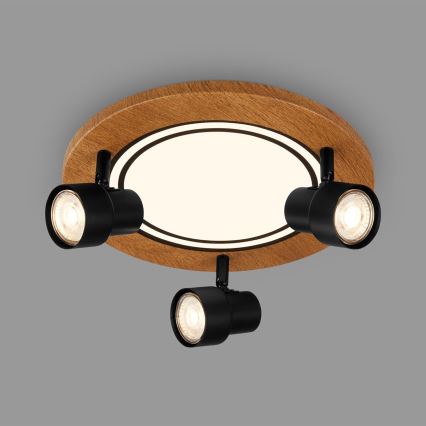 Brilo - LED Stropné svietidlo LED/12W/230V + 3xGU10/9W 3000K