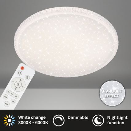 Brilo - LED stropné svietidlo LED/48W/230V pr. 60 cm